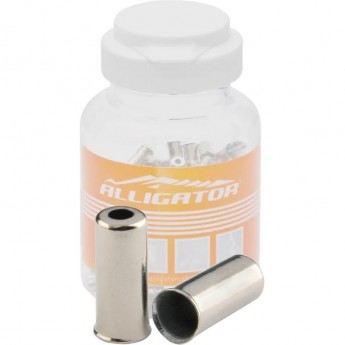 Наконечник LY-HPB14 оболочка троса переключателя скоростей, 4х12мм, латунный, банка 200 шт.