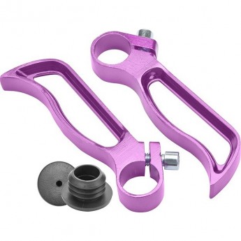 Рога на руль BLF-C4 алюминиевые пурпурные