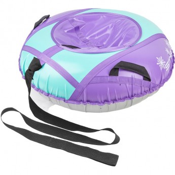 Санки надувные STELS D110см, фиолетово-бирюзовые
